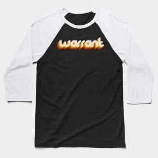 warrant Baseball T-Shirt